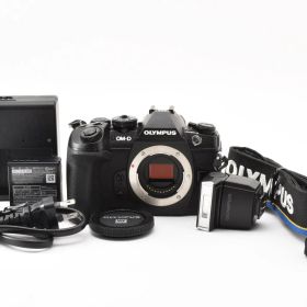 ★極上品★ 《ショット数 5085回》 オリンパス OLYMPUS OM-D E-M1 Mark II ボディ ブラック 《付属品多数》#3153