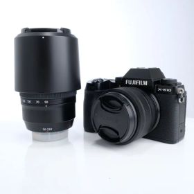 【中古】(フジフイルム) FUJIFILM X-S10 ダブルズームレンズキツト