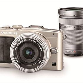 【中古】 OLYMPUS ミラーレス一眼 PEN E-PL6 EZダブルズームキット シルバー E-PL6 EZ DZKIT SLV 当店保証30日間 人気 ミラーレス 一眼レフ 交換レンズ カメラ