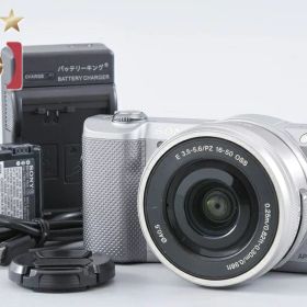 【中古】SONY ソニー α5000 ILCE-5000L パワーズームレンズキット シルバー