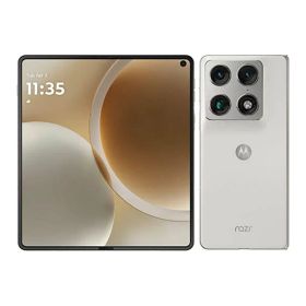 【中古】【安心保証】 motorola motorola razr fold [256GB] SIMフリー リリーホワイト