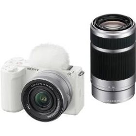 ソニー VLOGCAM ZV-E10 II ダブルズームレンズキット ホワイト [ZV-E10M2X W]