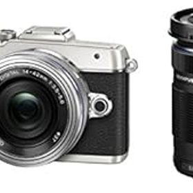 【中古】【39shop】OLYMPUS★PEN E-PL7 EZダブルズームキット シルバー ミラーレス一眼 E-PL7 EZ DZKIT SLV（非常に良い）