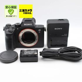 【良品】 SONY α7R III ボディ ILCE-7RM3 有効約4240万画素フルサイズ 高解像×高速AF 5軸手ブレ補正搭載 プロ・ハイアマ向け高性能ミラーレス #104VV0808