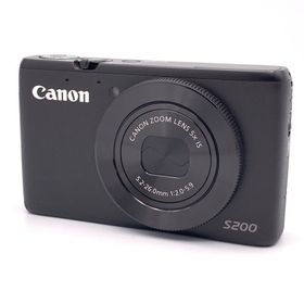 キヤノン PowerShot S200 ブラック
