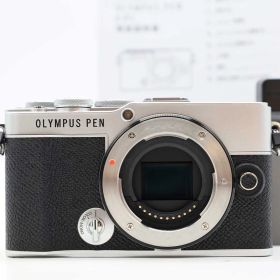 オリンパス Olympus Pen E-P7 20.3MP Digital Camera Silver 1585 Shots [新品同様] #Z7006A