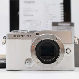オリンパス Olympus Pen E-P7 20.3MP Digital Camera White 350 Shots 元箱 [新品同様] #Z7196A