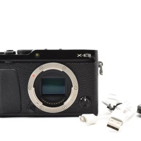 [良品] 32ショット Fujifilm X-E3 ミラーレス デジタル一眼カメラ ブラック #3072233A