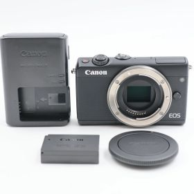 ■極上品■ Canon EOS M100 ボディ ブラック ミラーレス一眼カメラ キヤノン