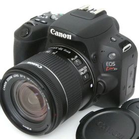 【中古】【並品】キヤノン EOS Kiss X9 EF-S18-55 IS STM レンズキット [ブラック] CA01-R8025-3Y2A キヤノン デジタル一眼レフ APS-C EF-Sマウント レンズキット 標準ズーム 手ブレ補正 STM 小型軽量 ブラック