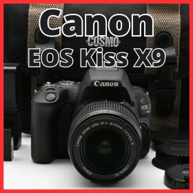 I27[7541]24 キヤノン Canon EOS Kiss X9 ボディ 18-55mm IS レンズキット