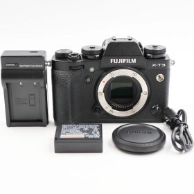 ■極上品■ FUJIFILM X-T3 ボディ ブラック ミラーレス一眼カメラ 富士フィルム