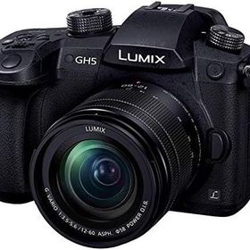 【中古】 パナソニック Panasonic ミラーレス一眼カメラ ルミックス GH5 レンズキット 標準ズームレンズ付属 ブラック DC-GH5M-K 当店保証30日間 人気 ミラーレス一眼 ミラーレス デジタルカメラ 中古