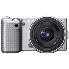 【中古】ソニー SONY デジタル一眼α NEX-5 薄型広角レンズキット シルバー NEX-5A/S