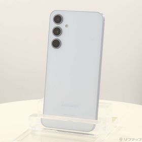 (中古)SAMSUNG Galaxy A55 5G 128GB オーサムアイスブルー SCG27 au SIMフリー(262-ud)