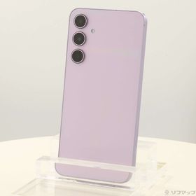 (中古)SAMSUNG Galaxy A55 5G 128GB オーサムライラック SCG27 au SIMフリー(198-ud)