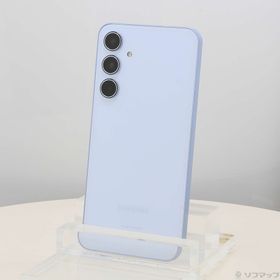 (中古)SAMSUNG Galaxy A55 5G 128GB オーサムアイスブルー SCG27 au SIMフリー(269-ud)