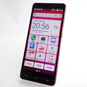 【SIMフリー】BASIO 4 KYV47 ワインレッド 利用制限〇 au版SIMフリー