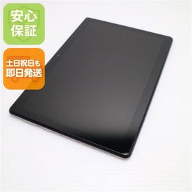 安心保証 美品 801LV Lenovo TAB5 ブラック 本体 白ロム