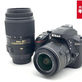 【中古】 【並品】 ニコン D5300 ダブルズームキット ブラック