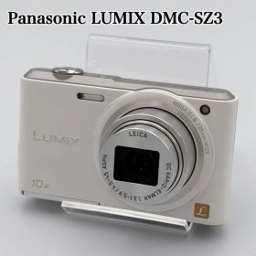 Panasonic LUMIX DMC-SZ3 白 動作品 デジカメ