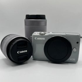 【美品】Canon EOS M10 ダブルズームキット グレー 付属品完備