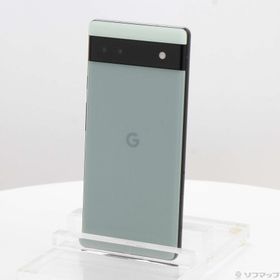 (中古)GOOGLE Google Pixel 6a 128GB セージ GB17L SIMフリー(196-ud)