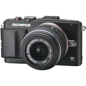【中古】 オリンパス OLYMPUS ミラーレス一眼カメラ E-PL6 レンズキット ブラック ブラック E-PL6 LKIT BLK 当店保証30日間 人気 ミラーレス一眼 ミラーレス デジタルカメラ 中古