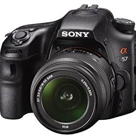 【中古】「非常に良い」SONY ミラーレス一眼 α57 ズームレンズキット DT 18-55mm F3.5-5.6 SAM付属 SLT-A57K