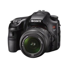 【中古】ソニー SONY α57 ズームレンズキット DT 18-55mm F3.5-5.6 SAM付属当店保証30日間 人気モデル 高画質 売れ筋