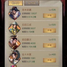 ナリセン課金垢【貢献度8】 | 成り上がり~華と武の戦国のアカウントデータ、RMTの販売・買取一覧